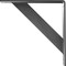 Ekena Millwork Traditional Steel Bracket, Hammered Silver 2"W x 12"D x 12"H BKTM02X12X12TRHSV - alternate 7